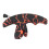 3-Finger Thumb Bow Release - Comfortable Grip, Orange Plastic Archery Gear 11