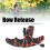 3-Finger Thumb Bow Release - Comfortable Grip, Orange Plastic Archery Gear 13