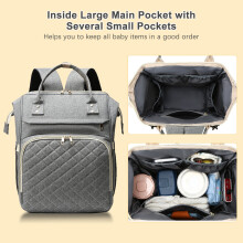 Large Capacity Baby Bag with USB Port