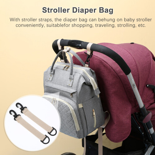 Water Resistant Diaper Bag Backpack