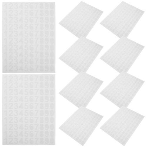 Weatherproof Stickers for Mailbox, Door, Bin Labels