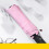 Pink Portable UV-Proof Full Auto Umbrella, 96cm Diameter 3