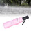 Pink Portable UV-Proof Full Auto Umbrella, 96cm Diameter 4