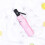 Pink Portable UV-Proof Full Auto Umbrella, 96cm Diameter 6