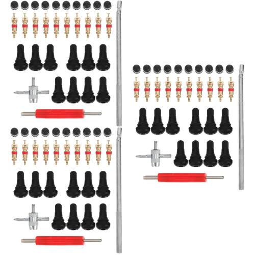 3Sets Tire Stem Puller Kit Assorted Color Durable Car Repair Tools 1