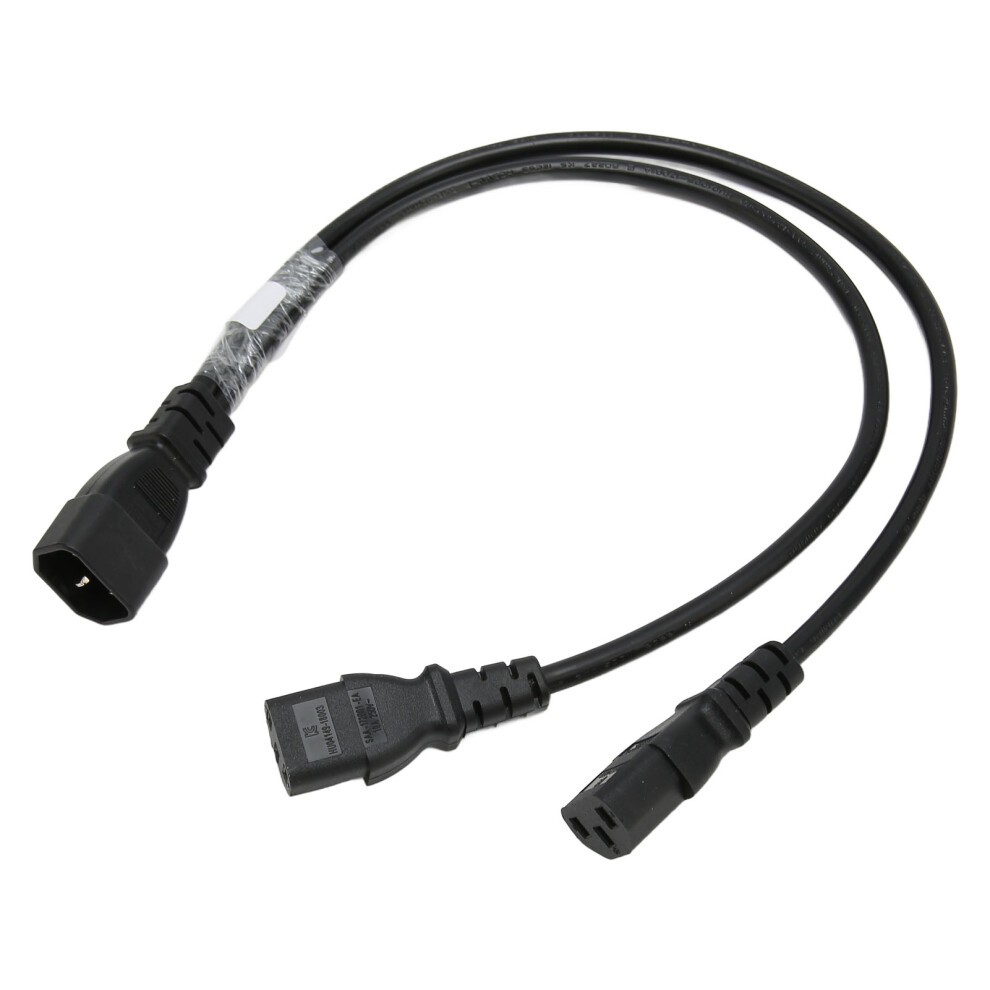 C14 To Dual C13 Power Splitter Cord For Ups Server Pc Monitor Printer 5011389962235