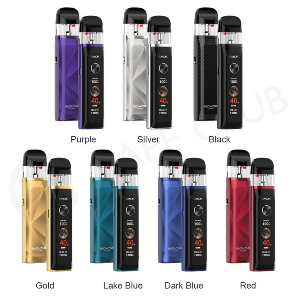 Uk Ecig Store Silver (Silver) Smok Novo 6 Ultra Pod Kit | Ecig Pod Kit
