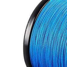 5,0/50LB geflochtene PE-Fischerschnur 300m Blau Abriebfest
