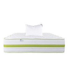 Materasso 90x190 cm, Rêverie, 30 cm, memory foam, rigido, lato estate/inverno + 1 cuscino