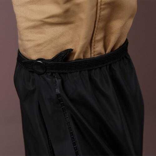 Rainproof Boot Covers, Thickened Bottom, XL Black, 41cm High 2