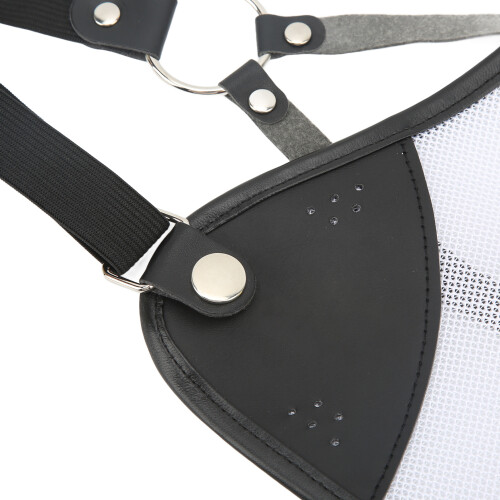 Archery Chest Guard Protector Recurve 21.5x30cm White Adjustable 2