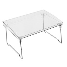 Stackable Storage Shelf Organizer for Cabinets and Closets, Corner Rack for Bathroom and Office