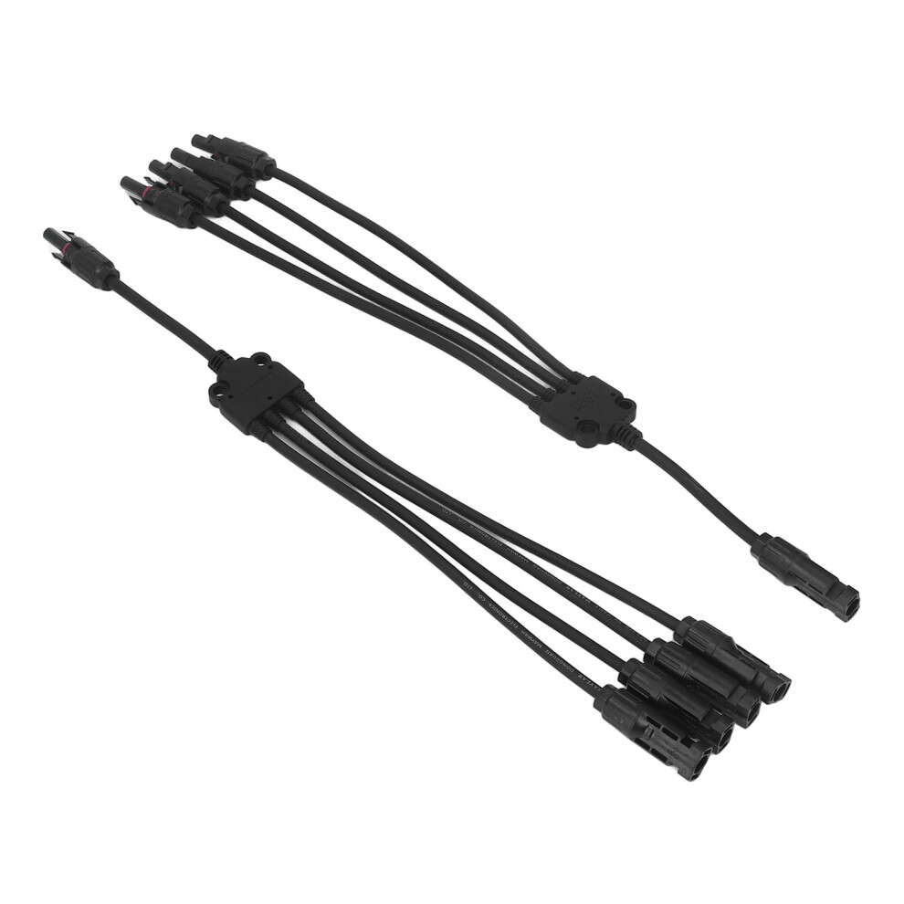 2 Pcs Y Branch Solar Connectors 30A 1000V Dc Waterproof Cable Splitter 8111389962642
