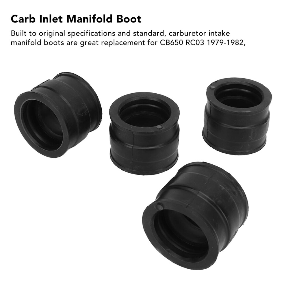 35Mm Rubber Intake Manifold Boots Cb650 1979-82 7444352917495