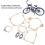 7 Pcs 50cc Engine Gasket Kit Cylinder Seal Set for Motorized Bicycle 8
