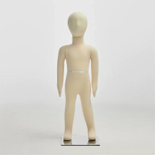 Child Mannequin 5 Year Old Flexible Poseable Kids Dress Form with Detachable Parts and Steel Base