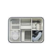 Dental Lab Gypsum Trap Plaster Sediment Trap Prevents Sewer Blockages with Easy Maintenance Access