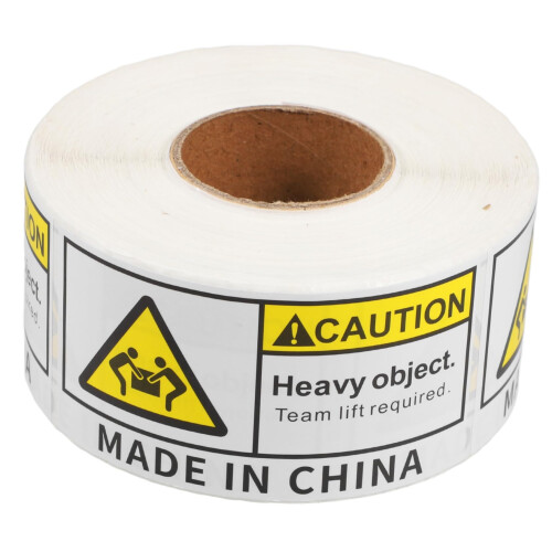 Warning Labels Handle With Care Stickers Heavy Object Waterproof Strong Adhesive 500 Sheets