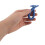 2Pcs Durable Blue Rubber Strap for Motorcycle Side Stand Kickstand 7