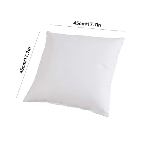 18x18 Throw Pillow Inserts Soft Down Alternative Square Decorative Cushion for Couch and Bed 1