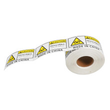 500 Waterproof Heavy Object Warning Labels Team Lift Adhesive Stickers for Moving and