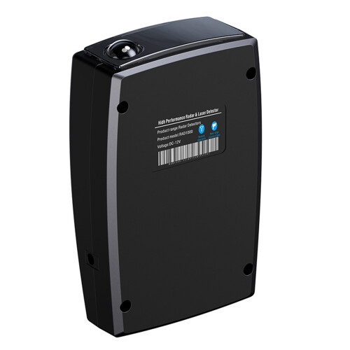 Long Range Radar Detector with Speed Alarm, Front/Rear Detection, Mute Modes, ABS Material 2