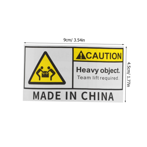 Warning Labels Handle With Care Stickers Heavy Object Waterproof Strong Adhesive 500 Sheets 1