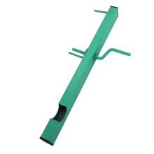 Green Steel Cargo Strap Winder for Flatbed Trucks, Manual and Drill Operated, Fast Tangle Use