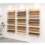 Tile Display Rack with Adjustable Shelves, Wall Mounted Tile Sample Holder, Gold 25.5cm 2