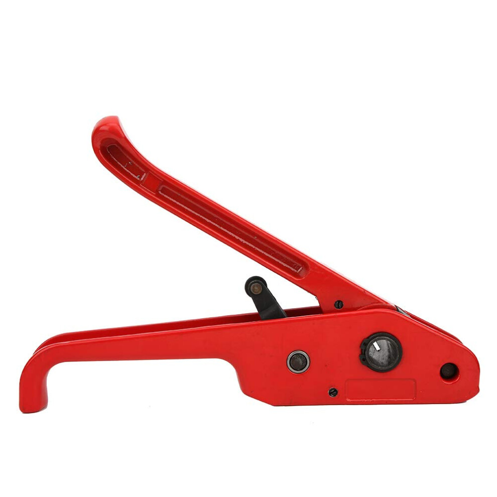 Manual Strapping Tensioner For 1619Mm Pet Pp Straps, Heavy Duty Sealless Combination Tool Red 9455672763349