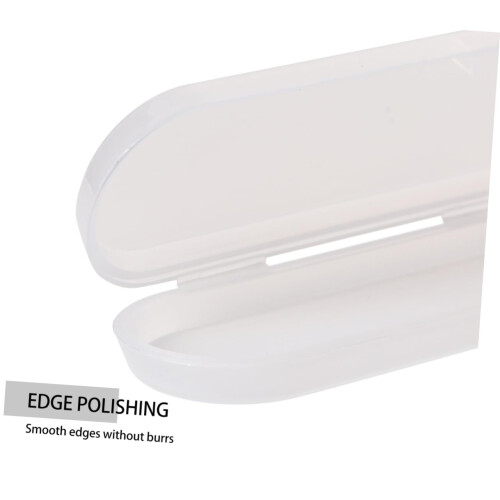 4pcs Thermometer Storage Case, Small Plastic Digital Thermometer Holder, Lightweight Protective Box 2