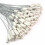 White Numbered Security Cable Seals 100 Pack Tamper Proof Steel Wire for Trucks and 1