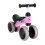 Roze loopfiets - lichtgewicht, verstelbare stoel 7