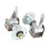 17mm Steering Knuckle Flange Set 20