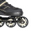 Inline Skates, Black-Beige, Size M 5