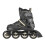Inline Skates, Black-Beige, Size M 6