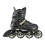 Inline Skates, Black-Beige, Size M 7