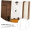 Pegboard Shelf 2pcs Wall Mounted Storage Rack SpaceSaving Organizer for Kitchen Garage 3