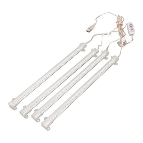 Sunlike 4-Head LED Grow Light for Indoor Plants Dimmable Timer USB Plug