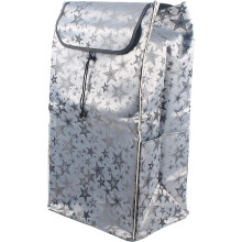 72L Large Capacity Shopping Trolley Bag, Foldable Reusable Grocery Cart Bag with Durable Fabric