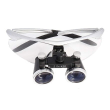 Dental Surgical Loupes 2.5X Magnification with Wide Field of View and Adjustable Comfortable Fit