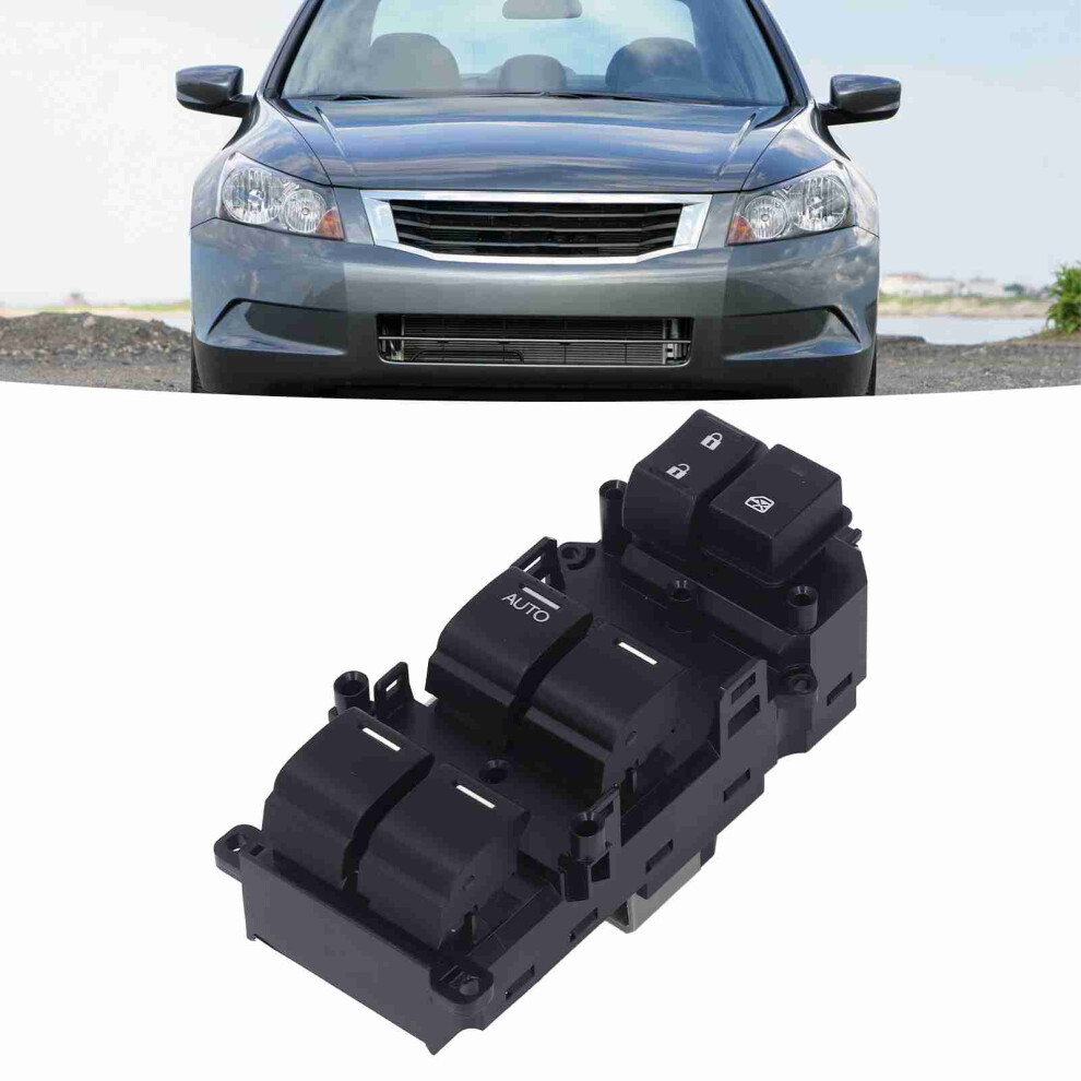 Front Left Power Window Switch For Accord 2008Â2013, Abs Material Black 8481389964541