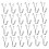 50pcs Heavy Duty Pegboard Hooks for Garage Tool Storage and Workshop Organization 1