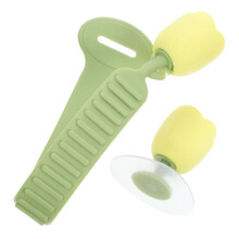 Toilet Seat Lifter with Adhesive Handle Hygienic Touch Lid Lifter and Decorative Bathroom Hook