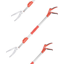HeavyDuty Telescopic Grabber Tool with Locking Grip for Garden and Household Use, 3.5–5.2 Ft