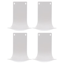 Soap Dispenser Drip Tray 4 Pack Wall Mounted Catcher for Kitchen Bathroom Laundry Easy Install