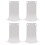 Soap Dispenser Drip Tray 4 Pack Wall Mounted Catcher for Kitchen Bathroom Laundry Easy Install 1