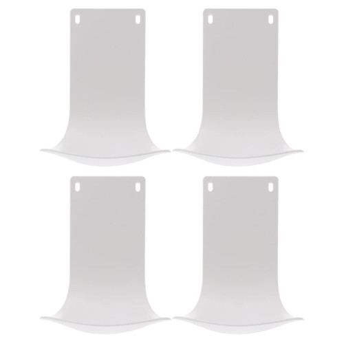 Soap Dispenser Drip Tray 4 Pack Wall Mounted Catcher for Kitchen Bathroom Laundry Easy Install