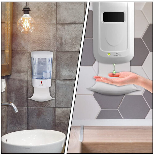 Soap Dispenser Drip Tray 4 Pack Wall Mounted Catcher for Kitchen Bathroom Laundry Easy Install 1