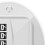 Refrigerator Lock FQ1 White ABS Metal Multi-Function Freezer Lock 3